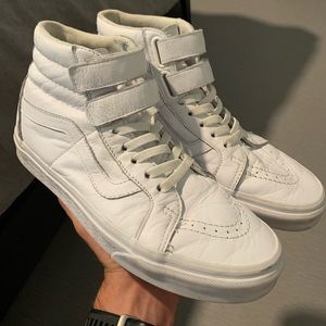 Velcro Vans hightop size 9.5